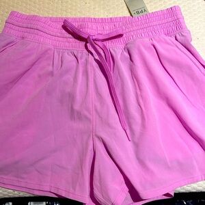 Hot pink Abercrombie YPB shorts never worn